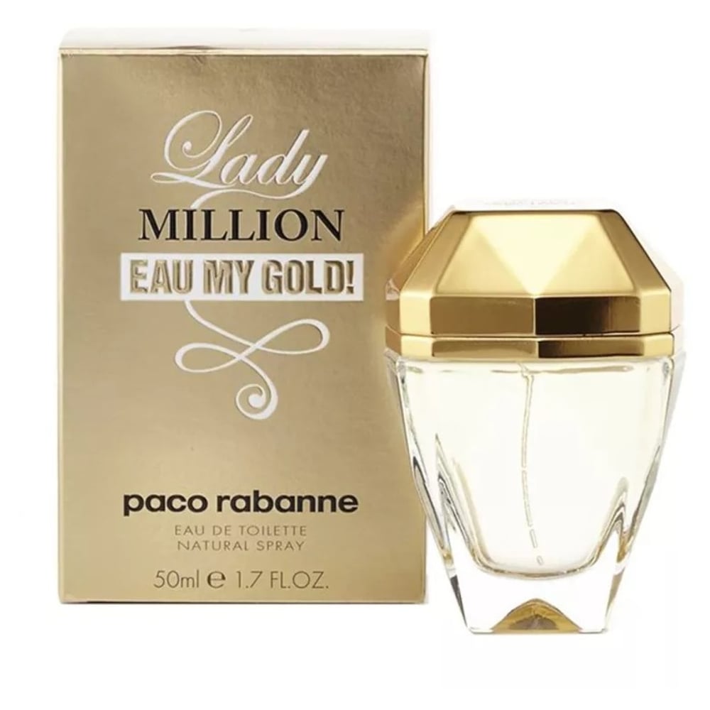 Paco Rabanne Lady Million Eau My Gold Perfume For Women 50ml Eau de Parfum