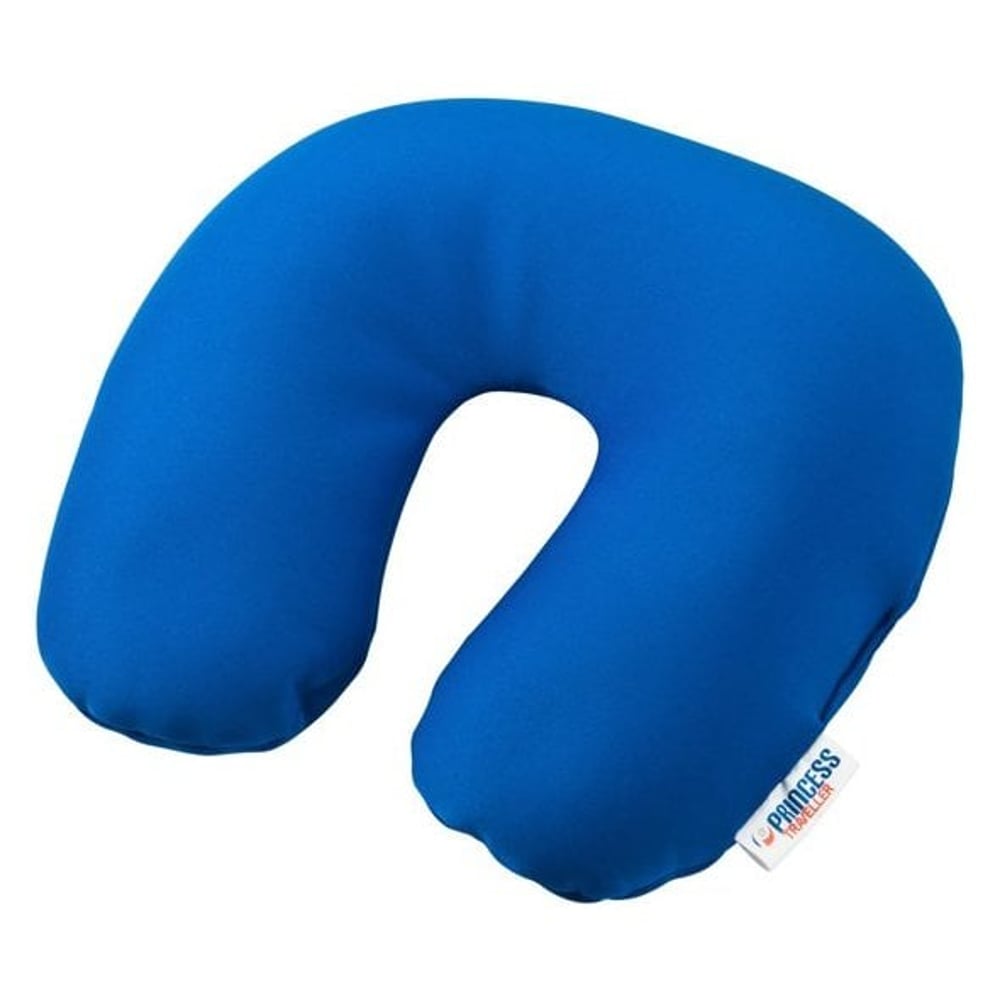 Princess Traveller RFTO Micro Beads Neck Pillow Blue