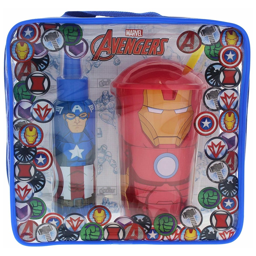 Marvel Avengers EDT 100ml + Cup + Toiletry Bag Giftset for Kids Marvel Avengers EDT 100ml + Cup + Toiletry Bag Giftset for Kids