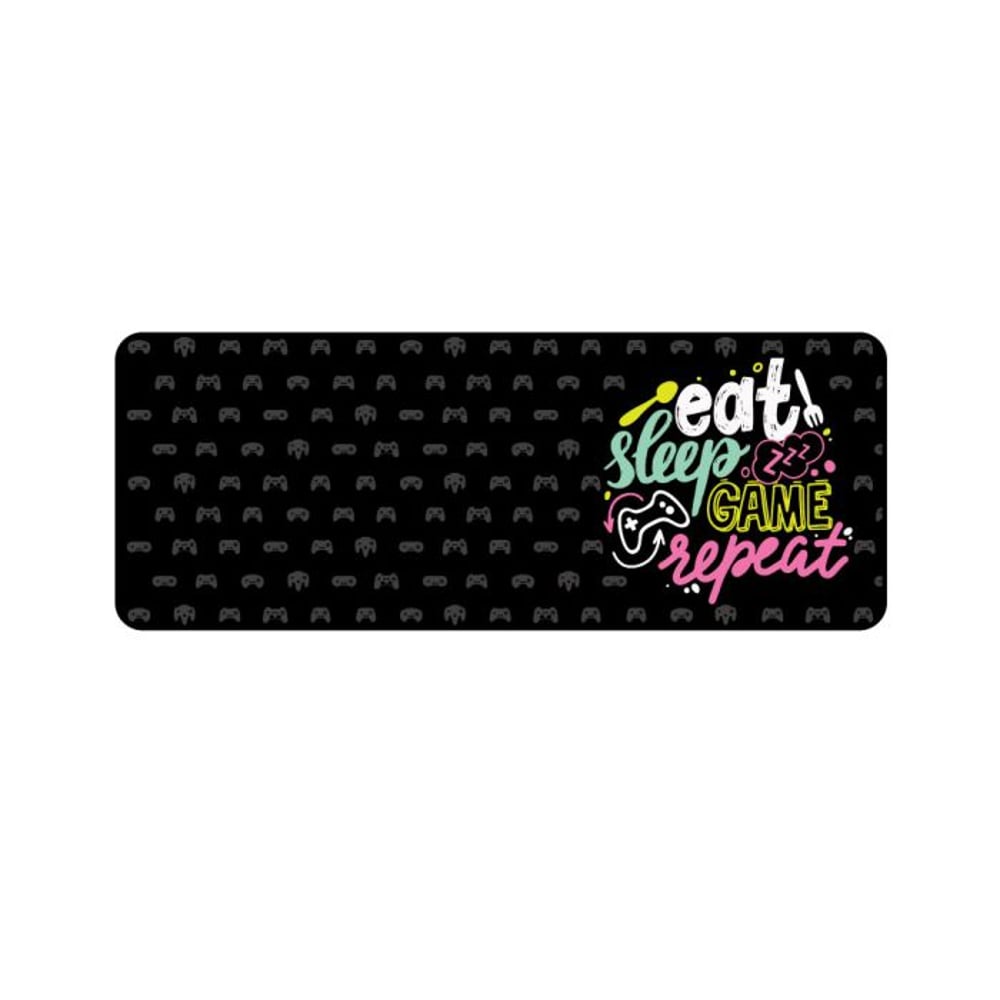 Gamertek Desk Mat 80x30 Cm Eat Sleep Game Gamertek Desk Mat 80x30 Cm Eat Sleep Game