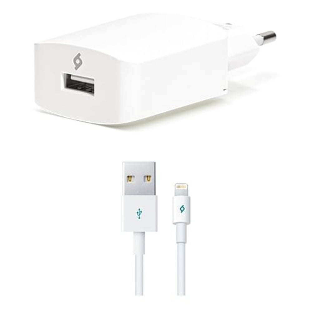 Ttec Speedcharger Wall Charger With Lightning Cable 1m White