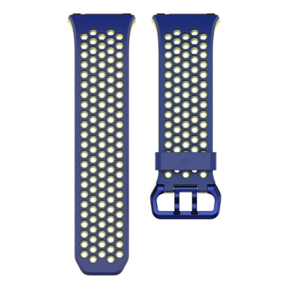 Fitbit Ionic Sport Band Large Blue/Yellow - FB164SBBUL
