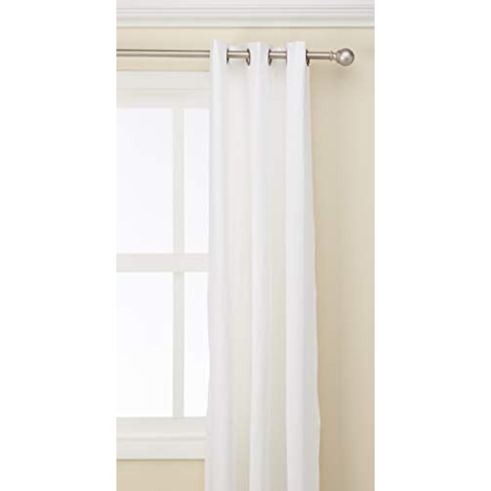 Thermalogic Weathermate Insulated Grommets Cotton Curtain Panels, 80 X 95