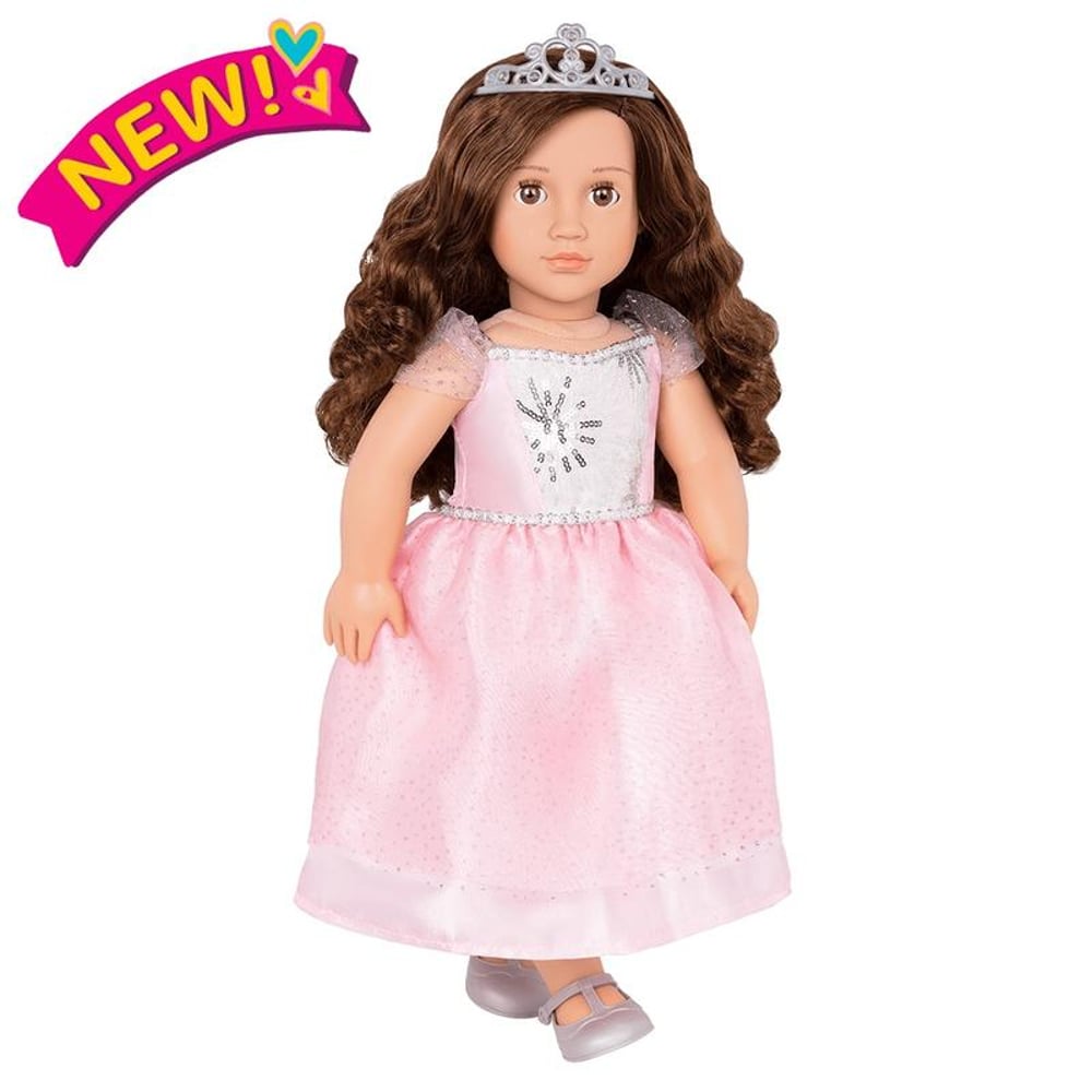 Our Generation Doll W/ Ballroom Gown & Tiara Amina Our Generation Doll W/ Ballroom Gown & Tiara Amina