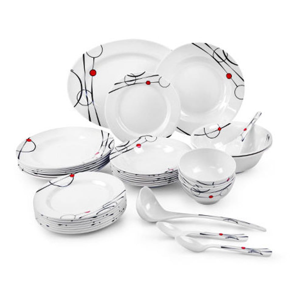 Royalford RF6718 Melamine Dinner Set 45 Pcs