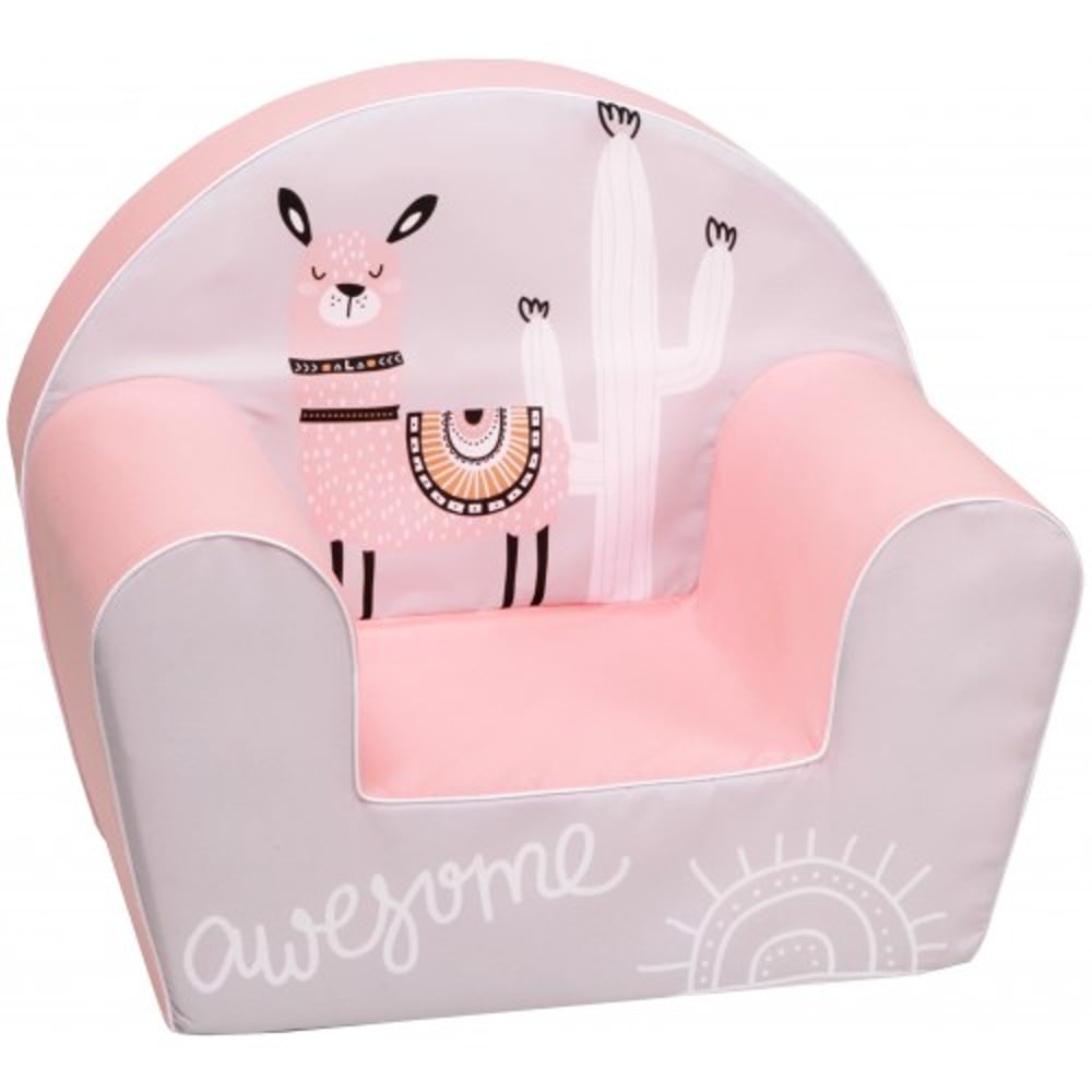 Delsit Arm Chair Awesome Lama color Rosie Delsit Arm Chair Awesome Lama color Rosie