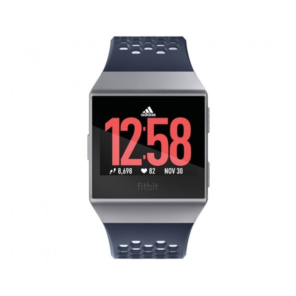 Fitbit Ionic Smart Watch Adidas Edition Ink Blue/Ice Grey - FB503WTNV