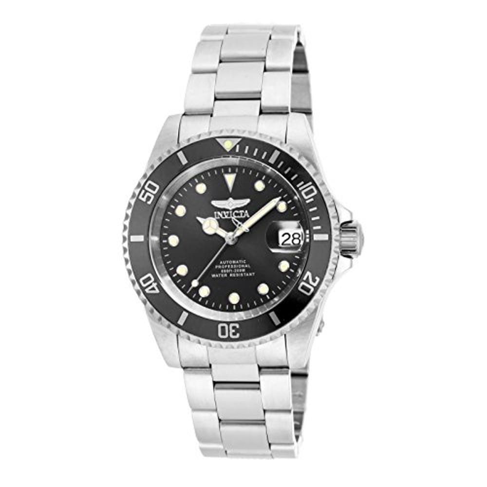 Invicta Men's 17044 Pro Diver Analog Display Japanese Automatic Silver Watch