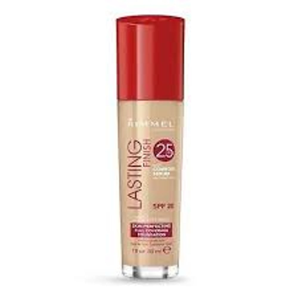 Rimmel London 97200 Lasting Finish 25 Hour Foundation Soft Beige 30ml