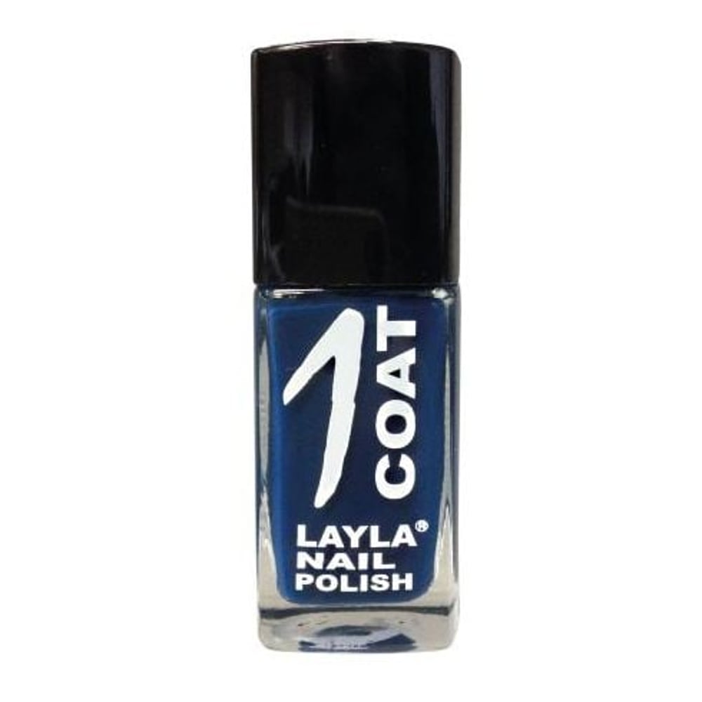 Layla 1 Coat Nail Polish Surf Blu 008