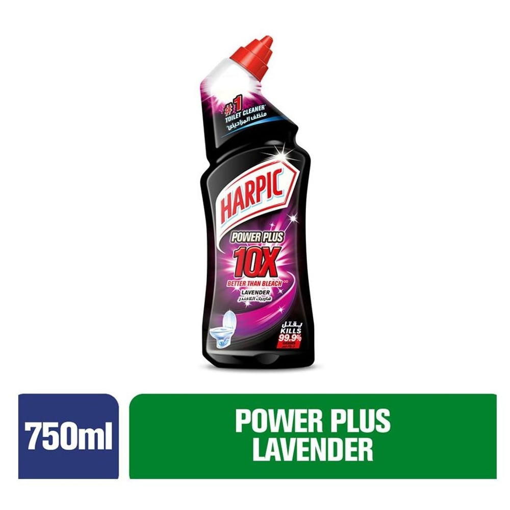 Harpic Toilet Cleaner Liquid Power Plus Lavender 750ml
