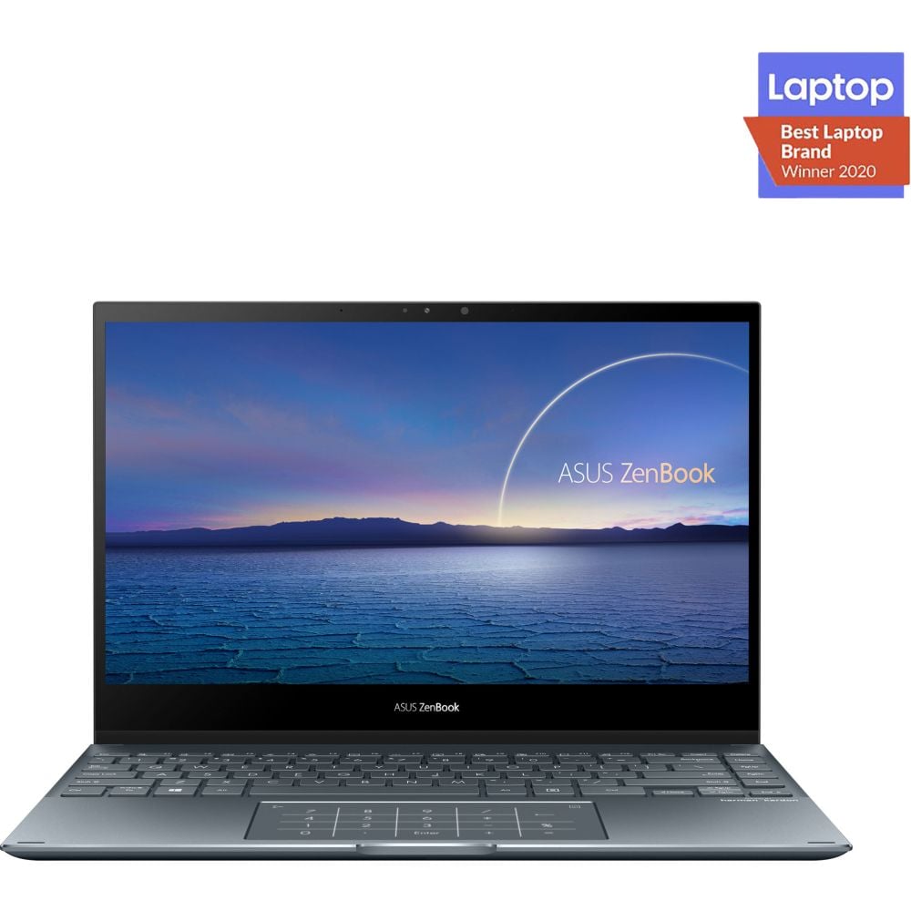 أسوس لابتوب زن بوك فليب 13 بخاصية 2 في 1 طراز UX363JA-EM176T بمعالج كور i5 تردد 1.1 جيجاهرتز وذاكرة رام 8 جيجابايت وذاكرة داخلية 512 جيجابايت بويندوز 10 هوم وشاشة كاملة الوضوح مقاس 13.3 بوصة بلون رمادي باين ولوحة مفاتيح تدعم اللغة العربية والإنجليزية أسوس لابتوب زن بوك فليب 13 بخاصية 2 في 1 طراز UX363JA-EM176T بمعالج كور i5 تردد 1.1 جيجاهرتز وذاكرة رام 8 جيجابايت وذاكرة داخلية 512 جيجابايت بويندوز 10 هوم وشاشة كاملة الوضوح مقاس 13.3 بوصة بلون رمادي باين ولوحة مفاتيح تدعم اللغة العربية والإنجليزية