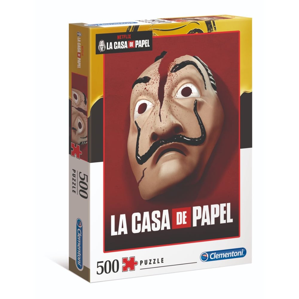 Widmann Clementoni Netflix La Casa De Papel Adult Puzzle 500-pieces Widmann Clementoni Netflix La Casa De Papel Adult Puzzle 500-pieces