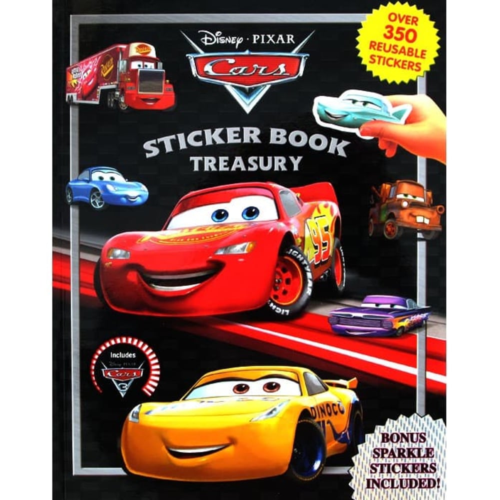 Disney Cars 3 Sticker Book Treasury Disney Cars 3 Sticker Book Treasury