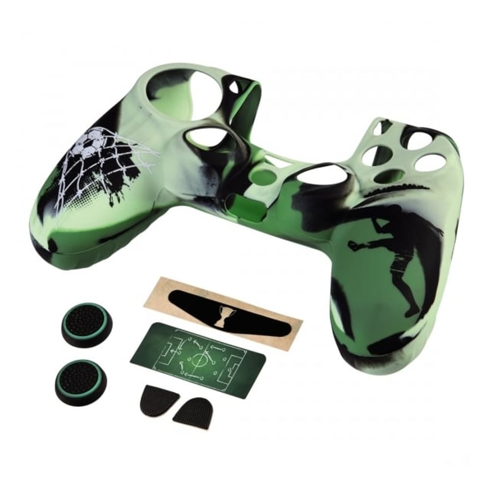 Hama 115465 Football 7in1 Pack Green For PS Dualshock 4 Controller