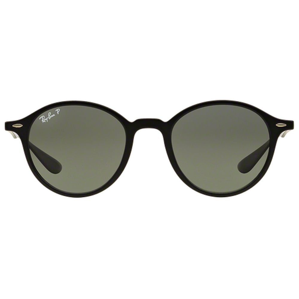 RayBan RB4237-601S58-50 Round Acetate Plastic Matte Black Unisex Sunglasses