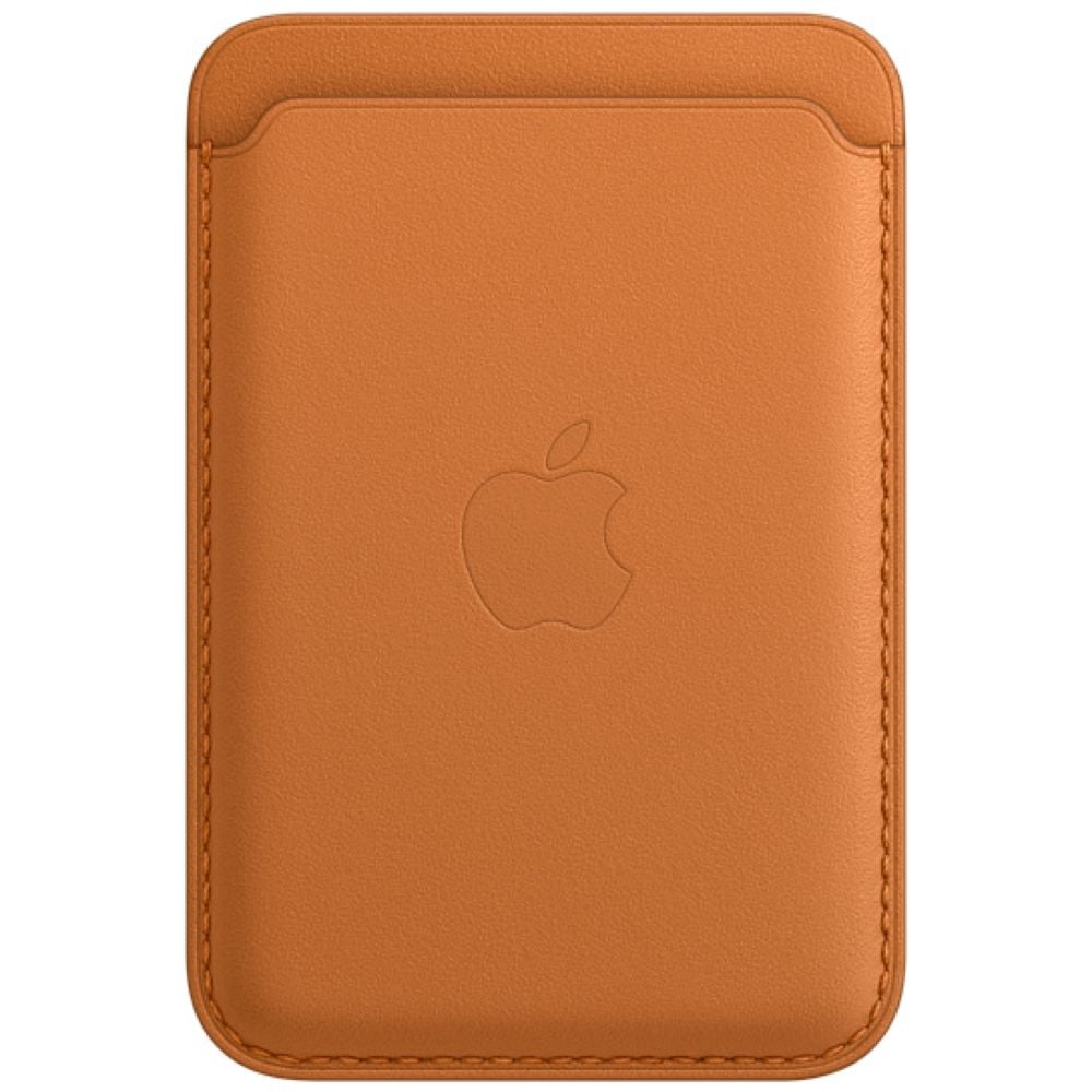 Apple Leather Wallet with MagSafe Golden Brown iPhone