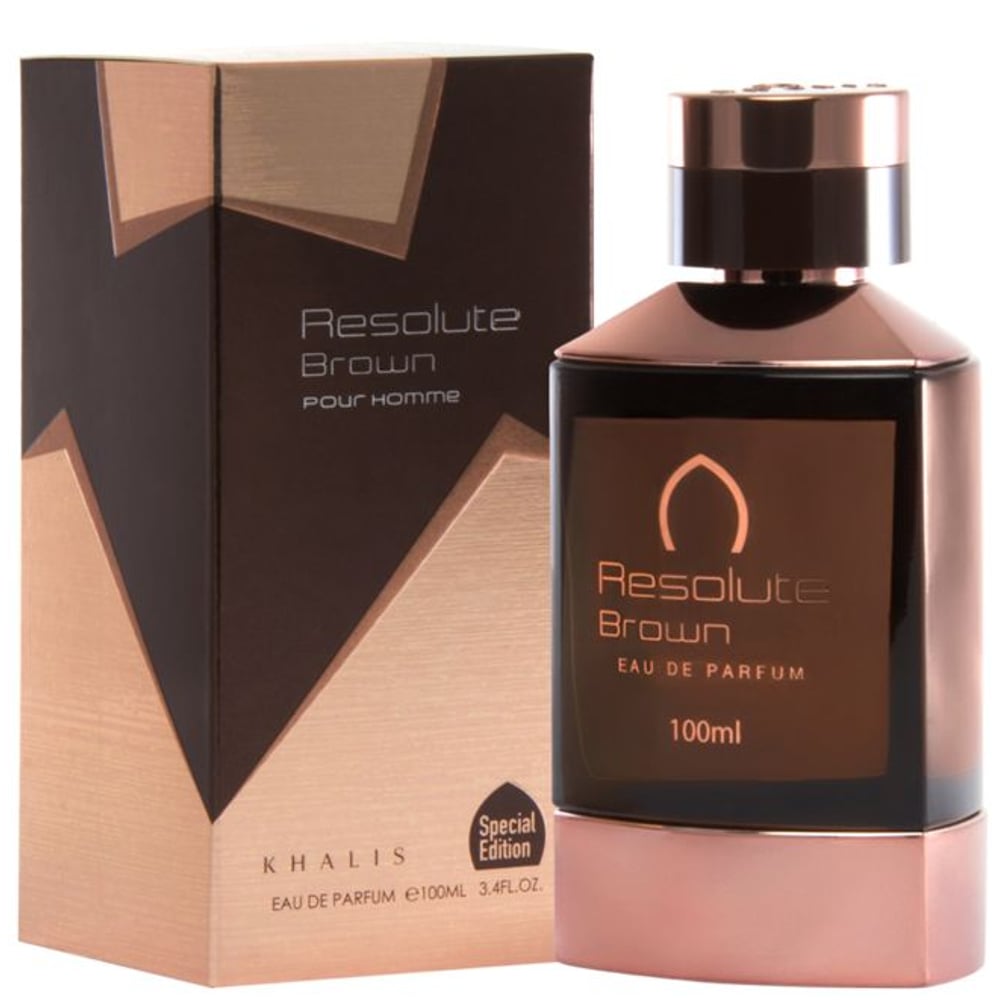 Khalis Resolute Brown EDP 100ml Men Khalis Resolute Brown EDP 100ml Men