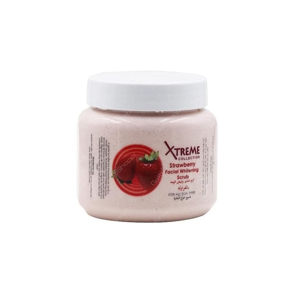 Xtreme Collection Strawberry Facial Whitening Scrub 500g