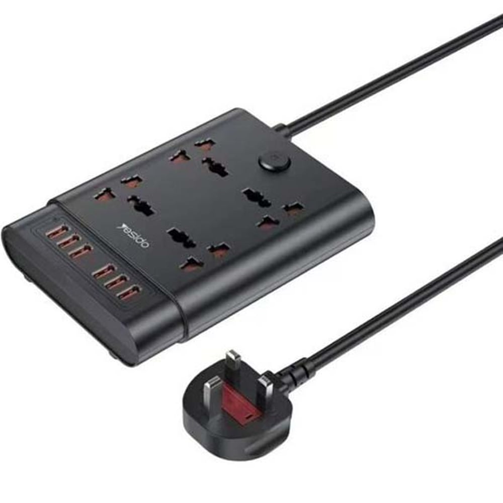 Yesido MC08 10-in-1 Fast Charge Power Socket 2650W Yesido MC08 10-in-1 Fast Charge Power Socket 2650W
