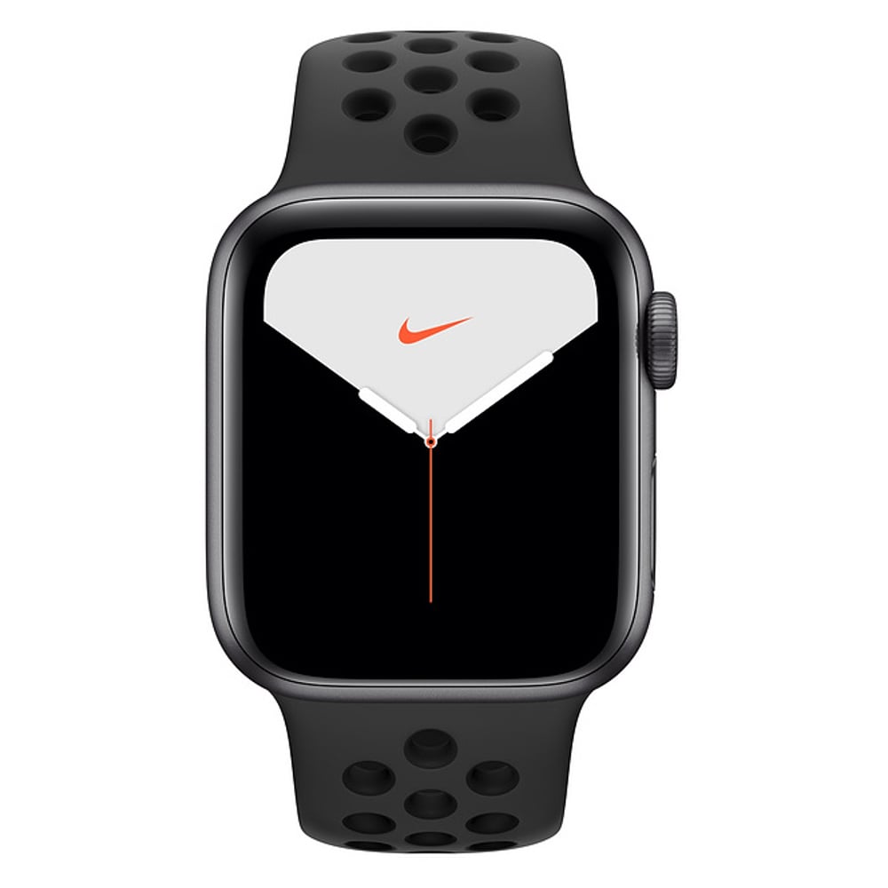 Apple Watch Nike Series 5 GPS + Cellular, 44mm Space Grey Aluminium Case with Anthracite/Black Nike Sport Band Apple Watch Nike Series 5 GPS + Cellular, 44mm Space Grey Aluminium Case with Anthracite/Black Nike Sport Band