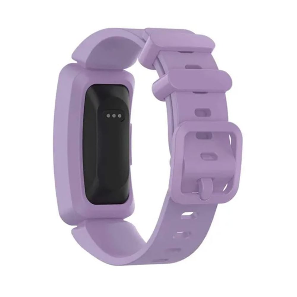 Remson Fitbit Ace 2 Soft Waterproof Silicone Watch Band Purple