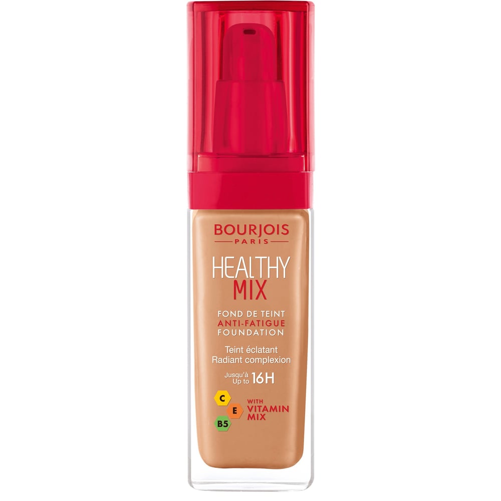 Bourjois, Healthy Mix Anti-Fatigue. Foundation. 56 Light tan Bourjois, Healthy Mix Anti-Fatigue. Foundation. 56 Light tan