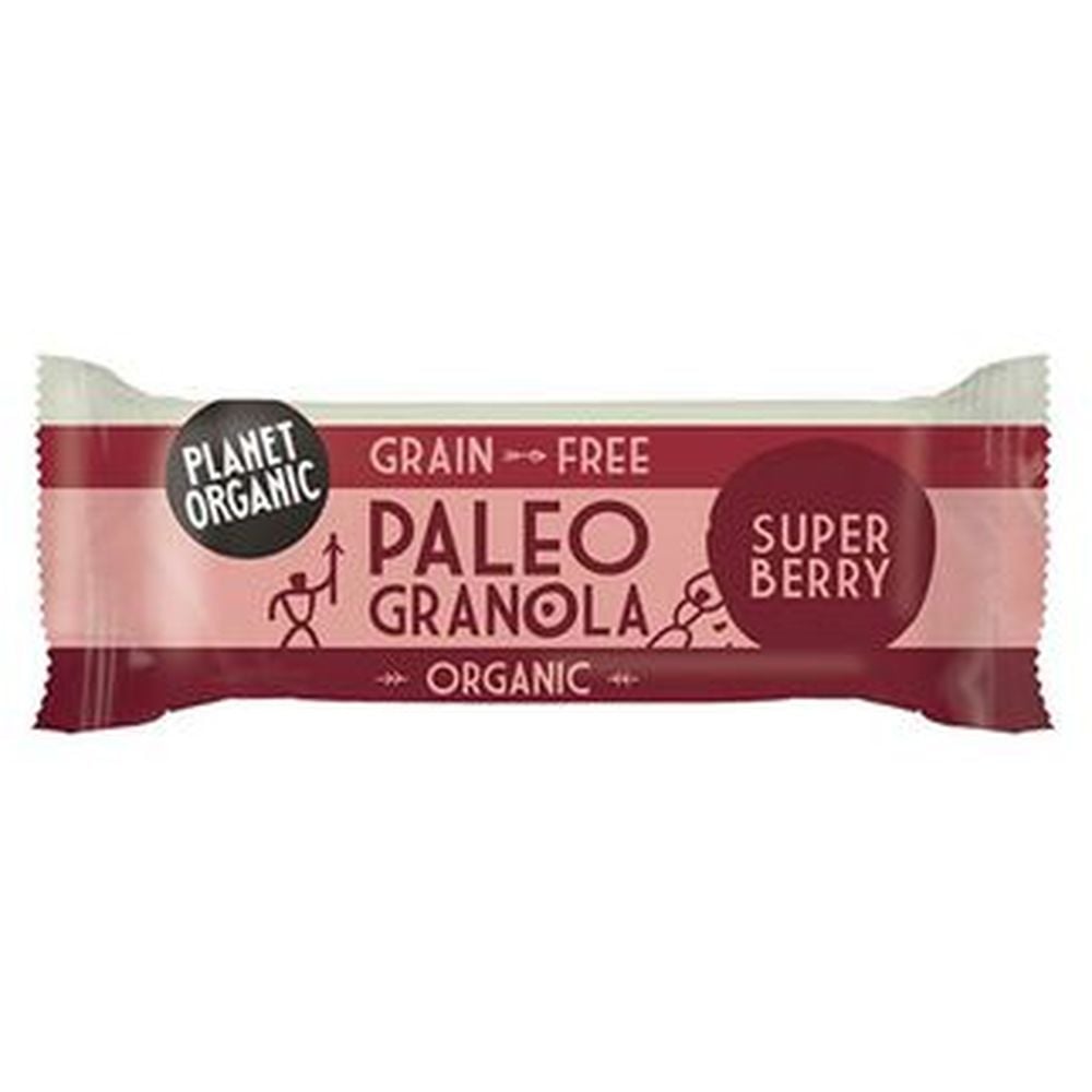 Planet Organic Paleo Super Berry Granola Bar 30g