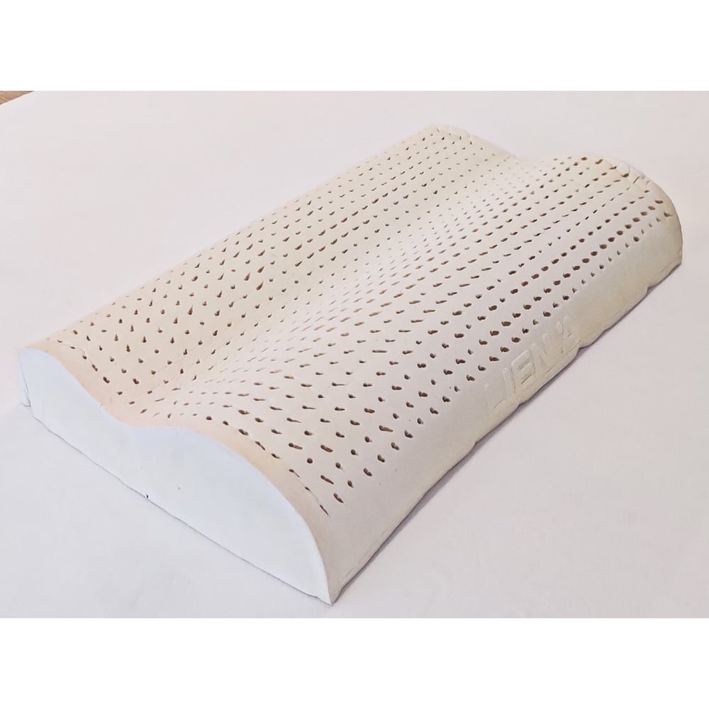 100% Natural Latex Contour Pillow 65x40cm | Neck Pillow Fot Sleeping | Bed Pillow