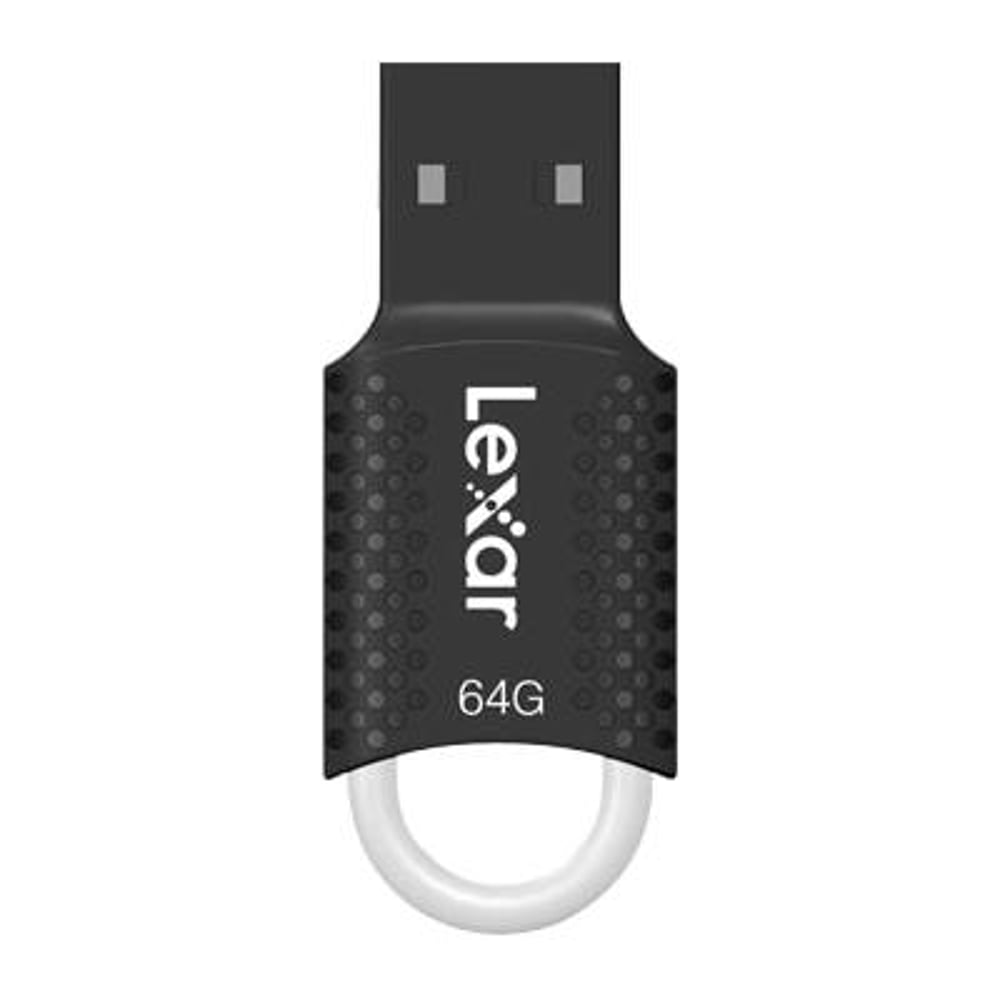 Lexar JumpDrive V40 USB 2.0 Flash Drive 64GB LJDV40-64GABAP