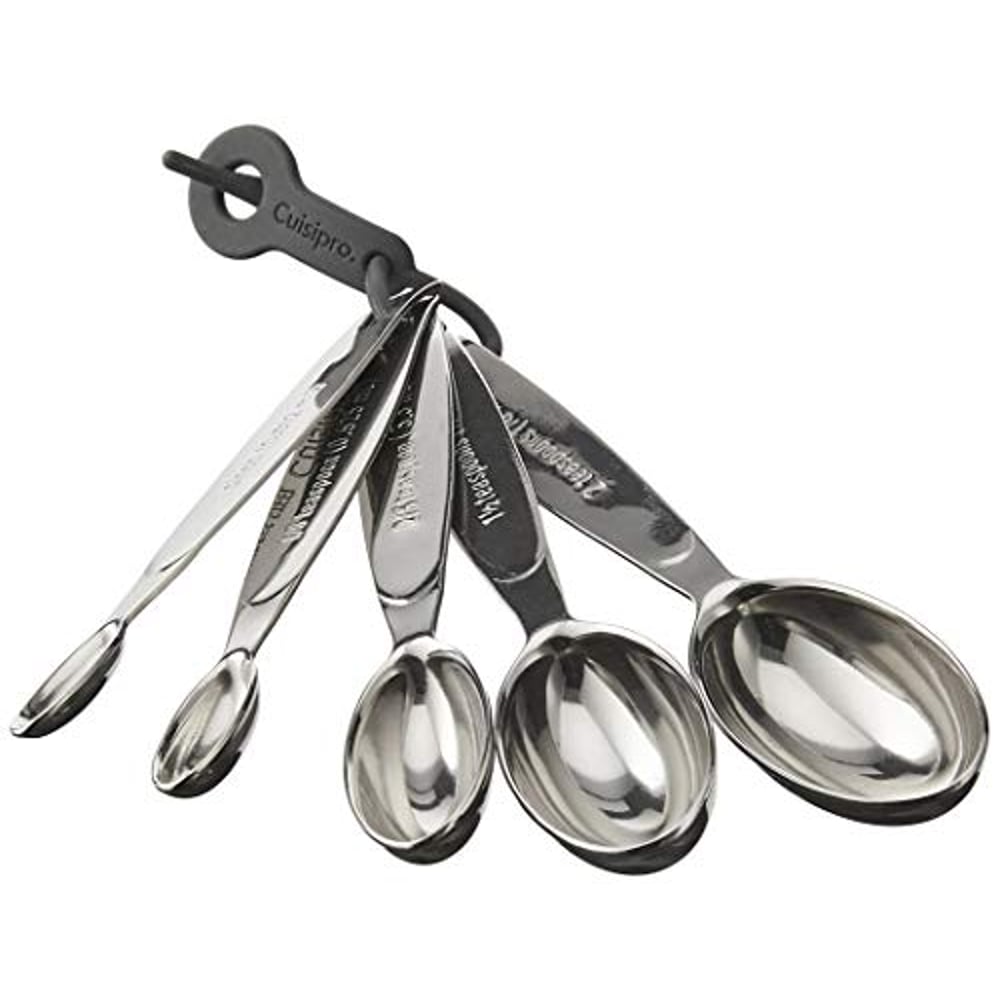 Cuisipro Stainless Steel Measuring Spoon Set, Odd Sizes