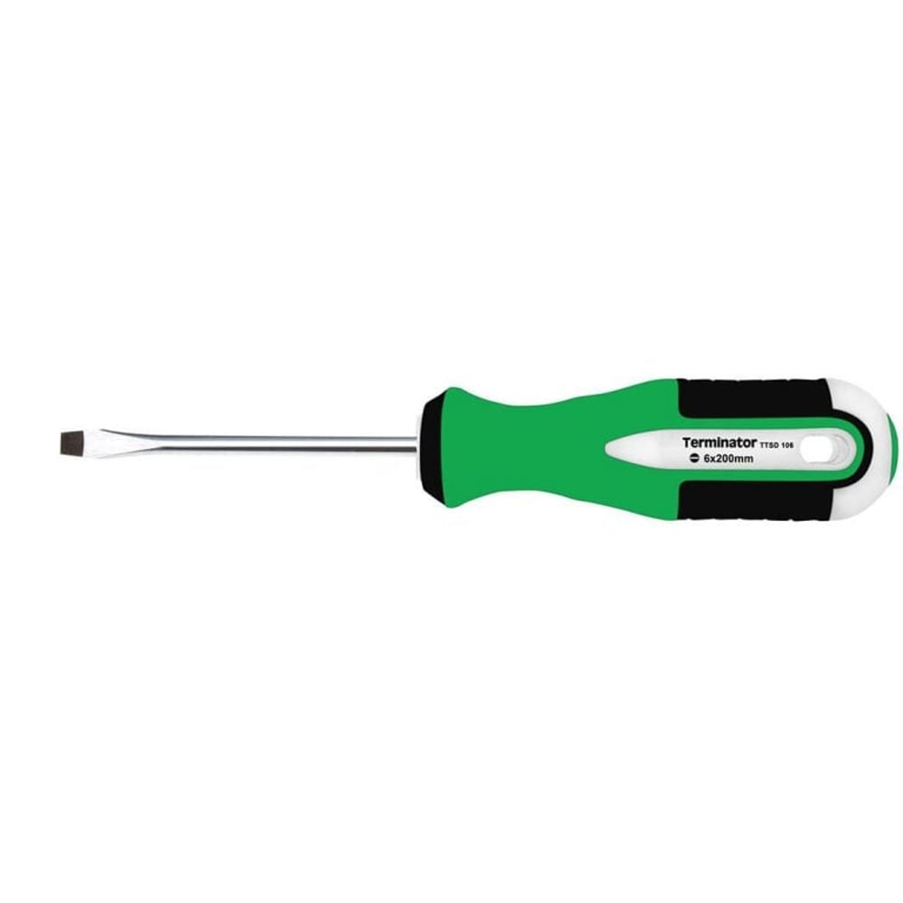 Terminator Screw Driver 6*200mm (-) Ttsd106