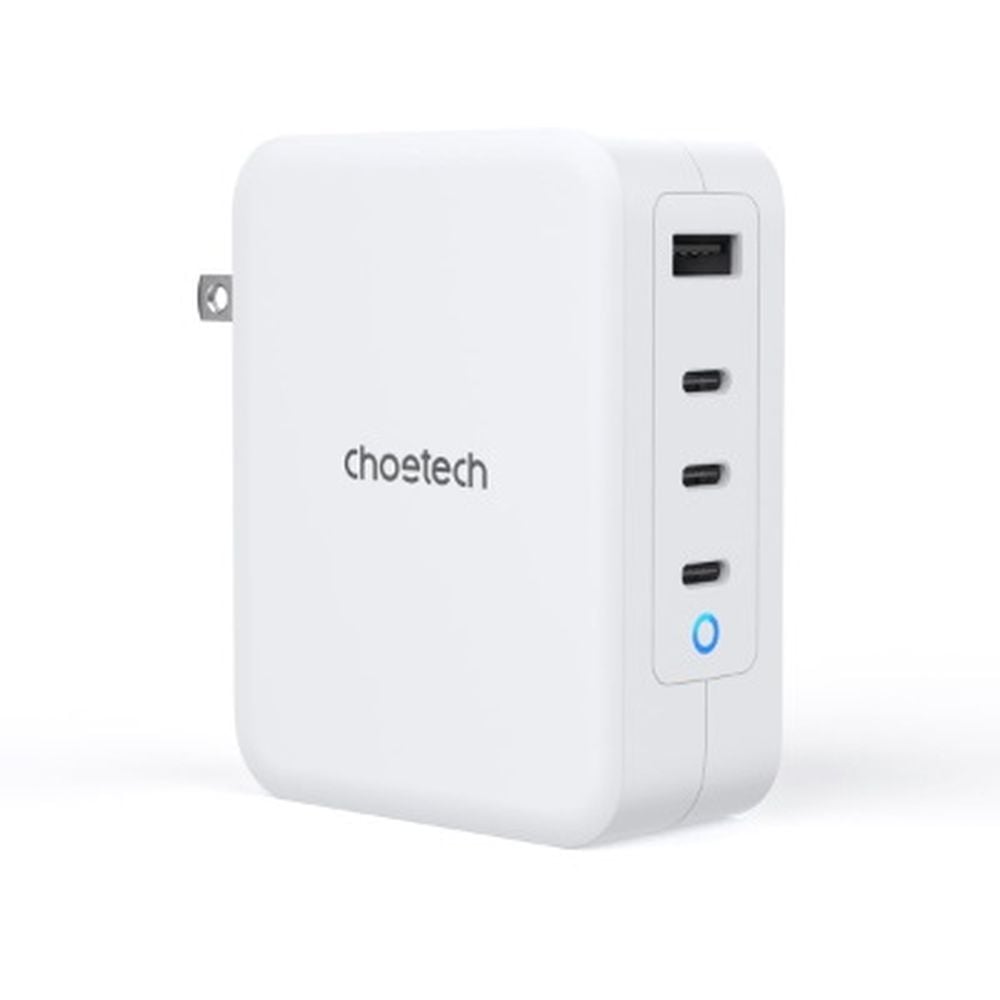 Choetech 4 Port Wall Charger White