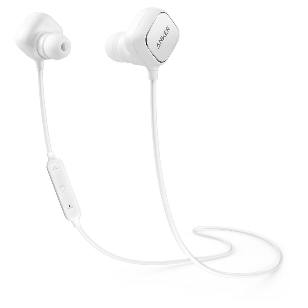Anker SoundBuds Sport IE 20 Bluetooth Headphone White A3230021 Anker SoundBuds Sport IE 20 Bluetooth Headphone White A3230021