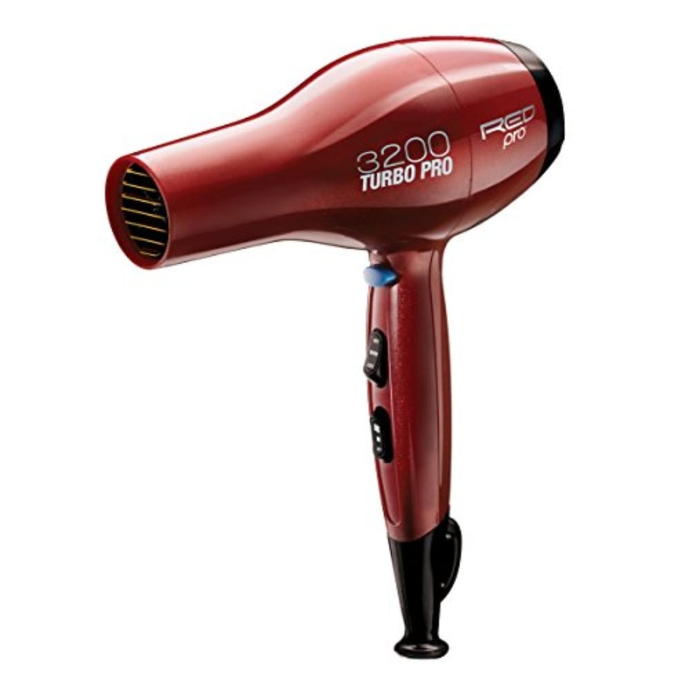 Kiss Products Red Pro 3200 Turbo Pro Detangler AC Dryer Kiss Products Red Pro 3200 Turbo Pro Detangler AC Dryer