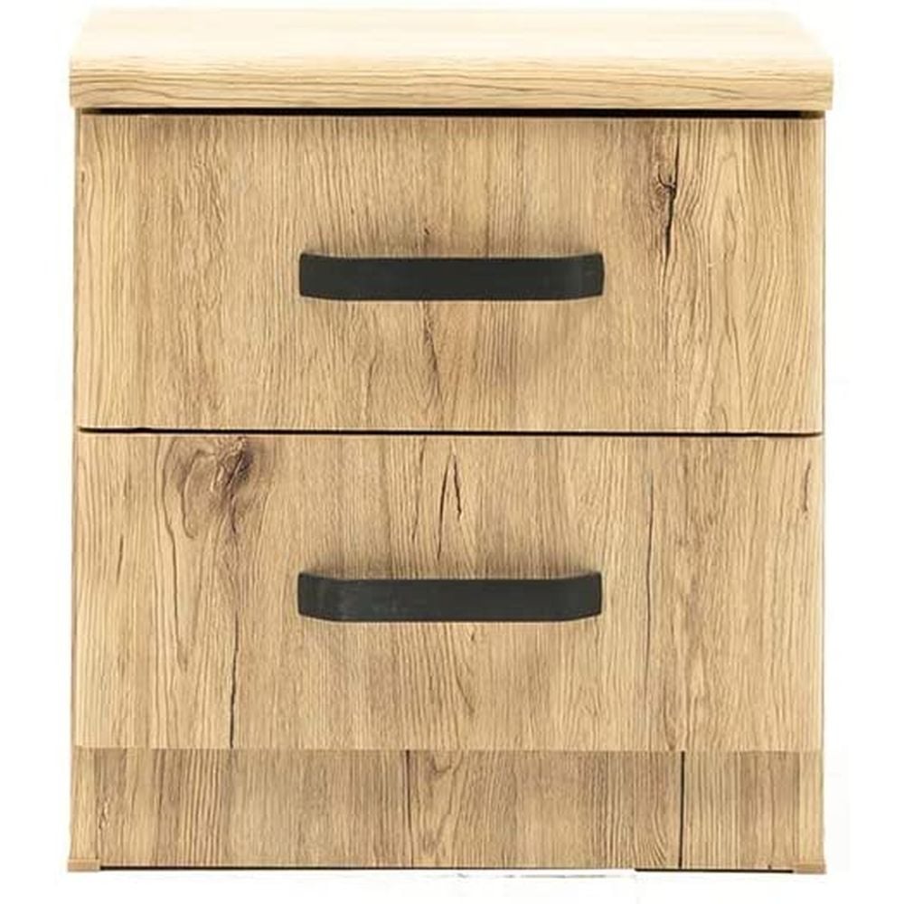 Raymond Summer Oak Nightstand Set of 2 Raymond Summer Oak Nightstand Set of 2