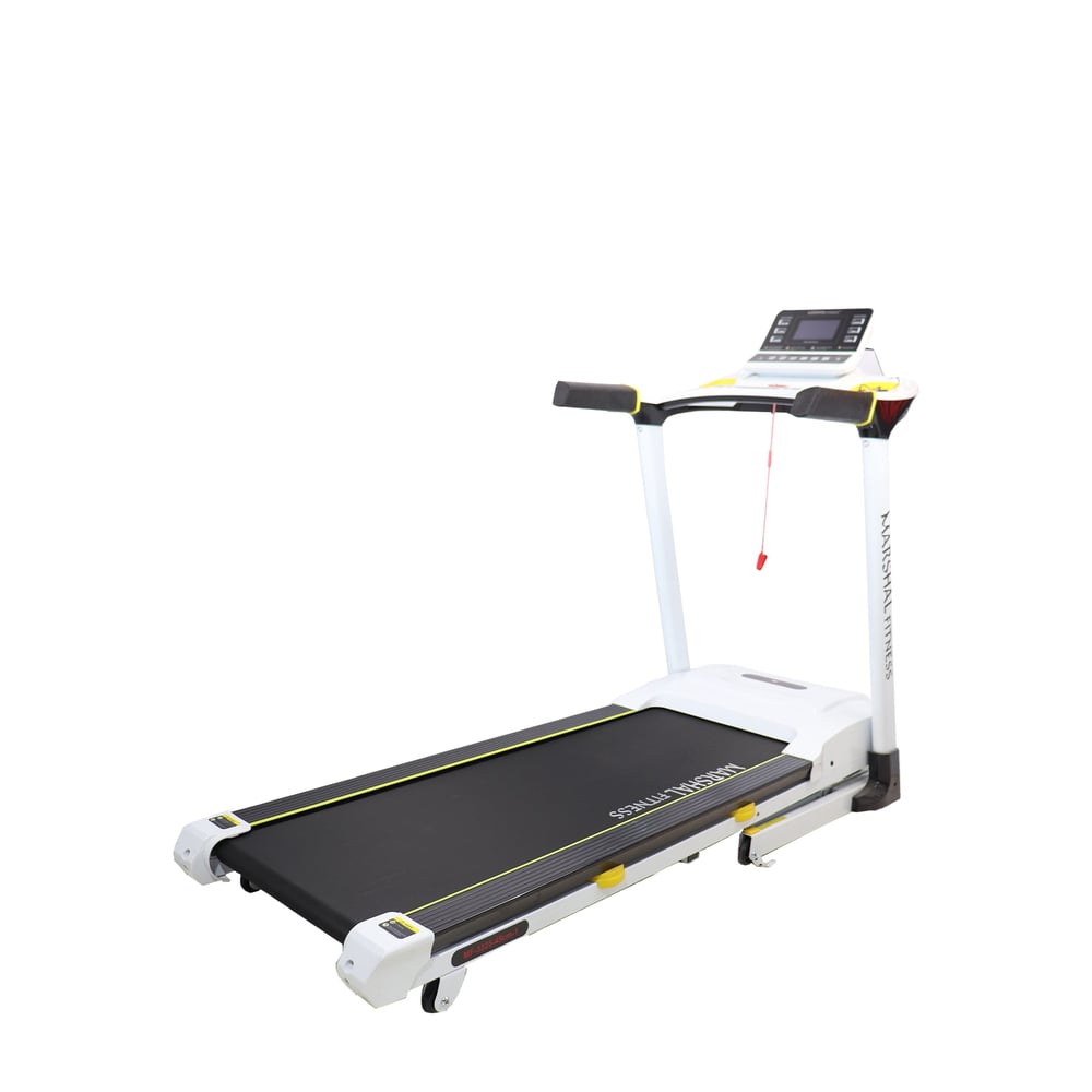 Marshal Fitness Multi Function Dc Motorized 4.0 Hp Treadmill With Lcd Screen