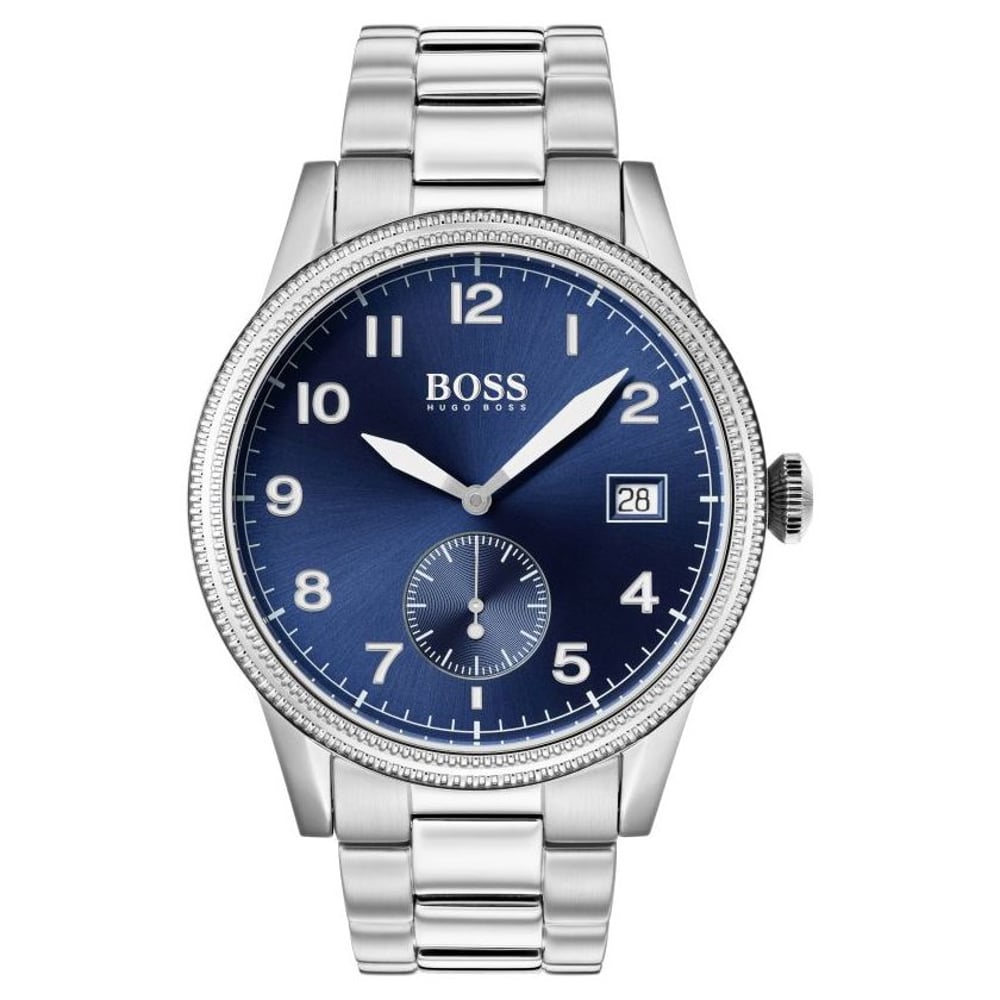 Hugo Boss 1513707 Legacy Quartz Silver Stainless Steel Watch Men Hugo Boss 1513707 Legacy Quartz Silver Stainless Steel Watch Men