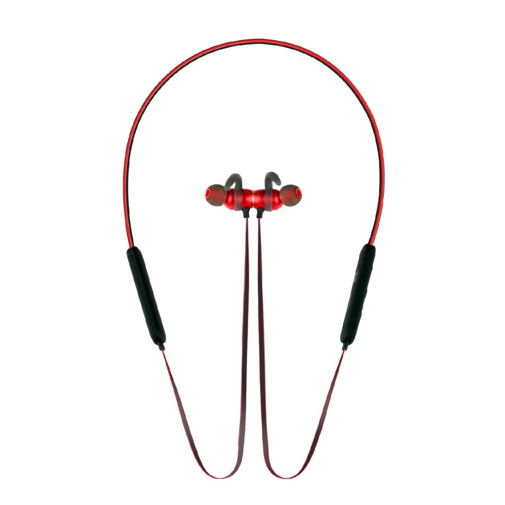 Promate Bluetooth Headset With Mic, HD Sound and Magnetic Neckband Earphones, Spicy-1 Red Promate Bluetooth Headset With Mic, HD Sound and Magnetic Neckband Earphones, Spicy-1 Red