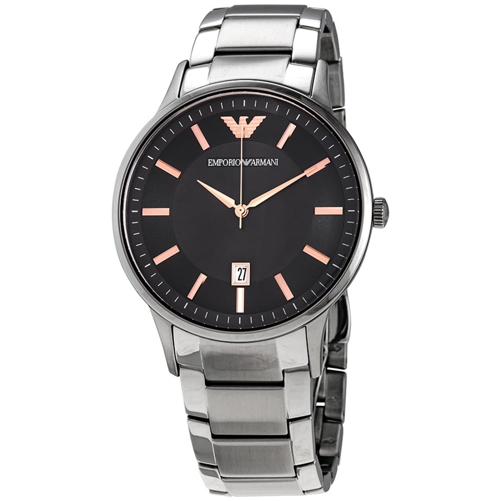 Emporio Armani AR11179 Renato Silver Stainless Steel Men Watch
