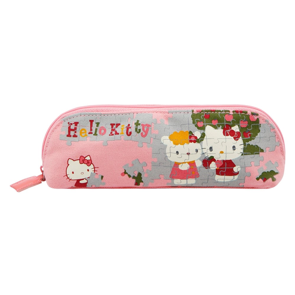 Hello Kitty Jigsaw Puzzle Pen Case, Pencil Case, Pink Hello Kitty Jigsaw Puzzle Pen Case, Pencil Case, Pink