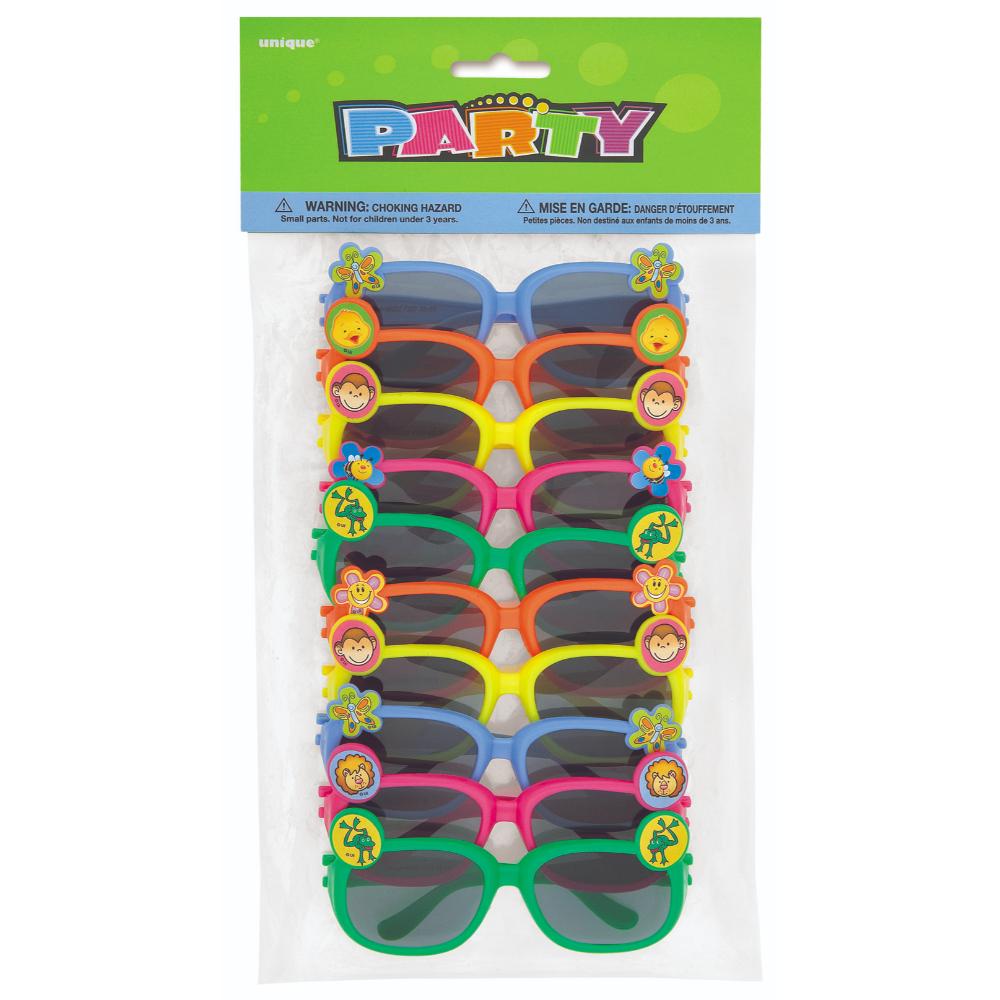 Unique- Novelty Glasses Assorted Color 10pcs Pcs