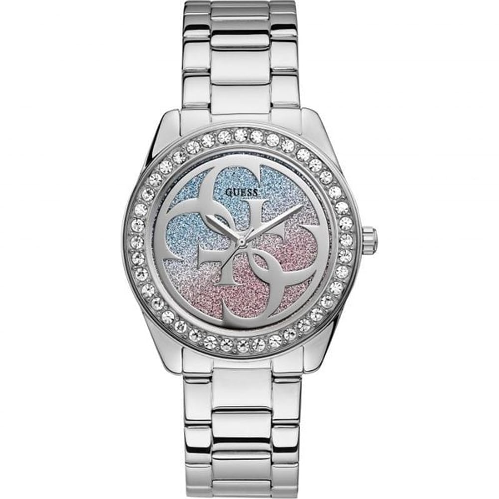 Guess Twist Silver Stainless Steel Analog Watch For Women W1201L1