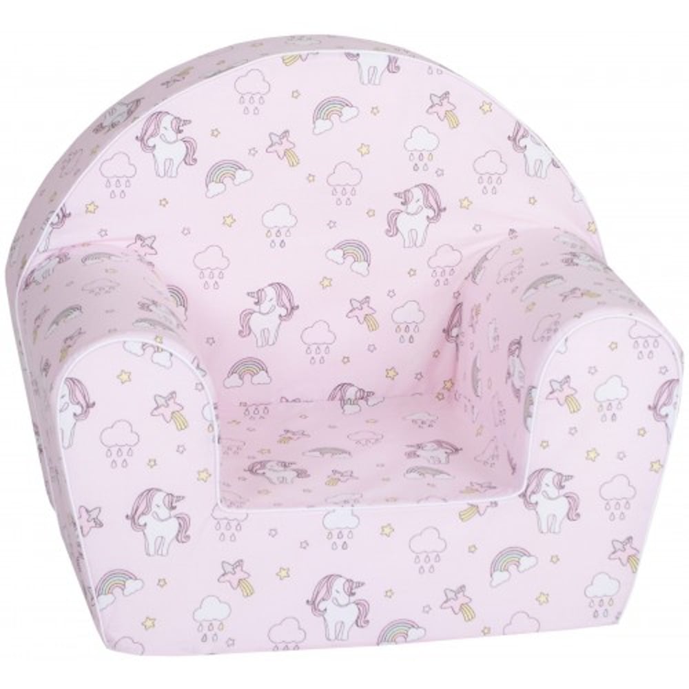 Delsit Arm Chair Pink - Unicorns Delsit Arm Chair Pink - Unicorns