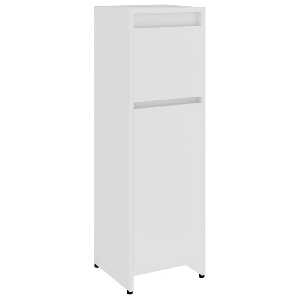vidaXL Bathroom Cabinet White 30x30x95 cm Engineered Wood vidaXL Bathroom Cabinet White 30x30x95 cm Engineered Wood