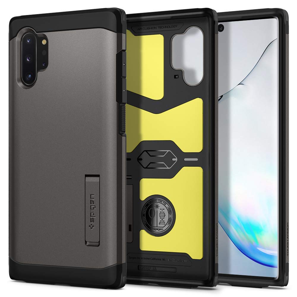 Spigen Samsung Galaxy Note 10 Plus/note 10+ 5g Tough Armor Cover/case With Extreme Impact Foam - Gunmetal Spigen Samsung Galaxy Note 10 Plus/note 10+ 5g Tough Armor Cover/case With Extreme Impact Foam - Gunmetal