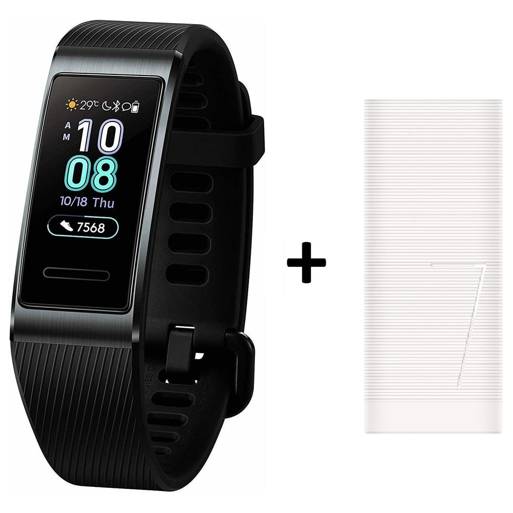 Huawei B19 Band 3 Pro Sport Band Black + CP07 Power Bank 6700mAh