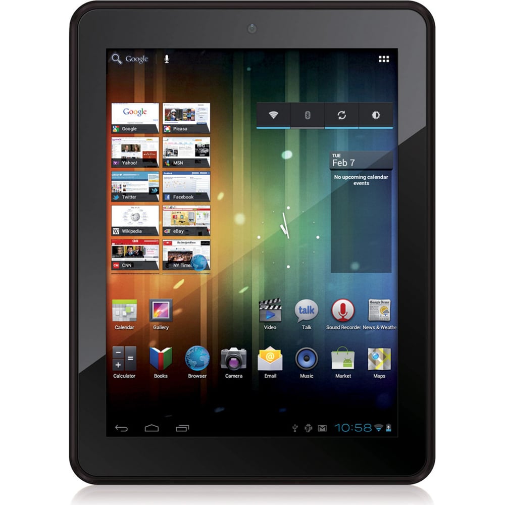 Prestigio MultiPad Pro PMP5080CPRO Tablet - Android WiFi 8GB 1GB 8inch Black