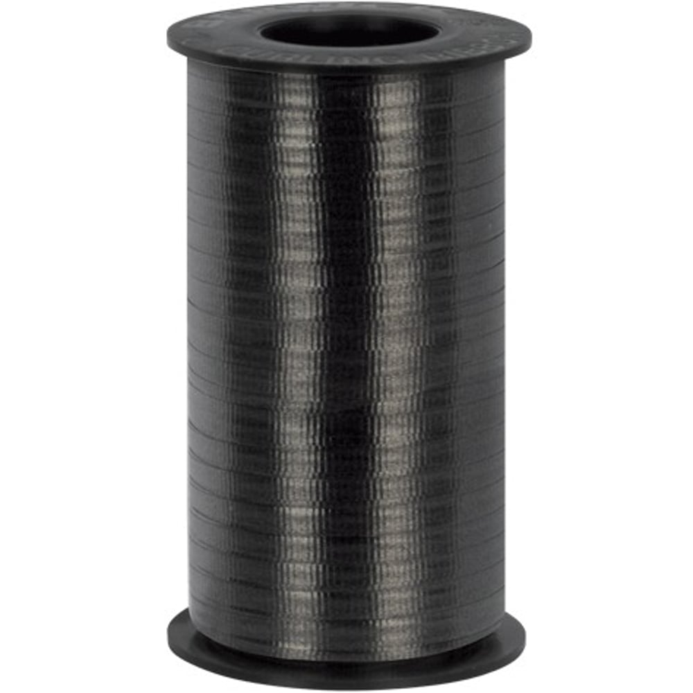 Unique- Black Traditional Crimped Curling Ribbon 3.08 In Unique- Black Traditional Crimped Curling Ribbon 3.08 In