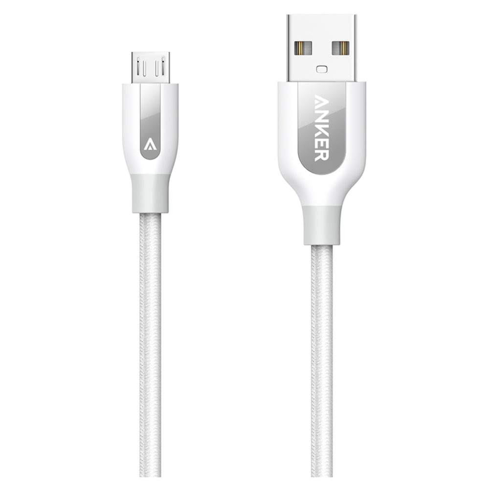 Anker Power Line Plus Micro USB Cable 0.9m White Anker Power Line Plus Micro USB Cable 0.9m White